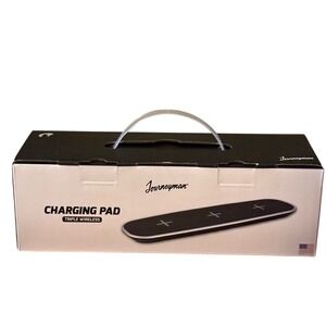 NEW Journeyman Triple Wireless Charging Pad Black Multi Device Charger Station